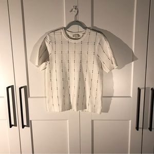 Ted Baker Woven Tee- medium